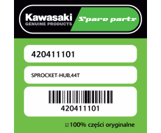 Zębatka napędowa 44T Kawasaki