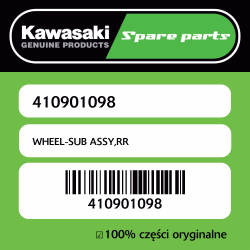 WHEEL-SUB ASSY,RR