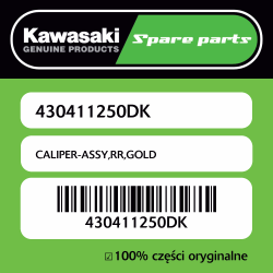CALIPER-ASSY,RR,GOLD