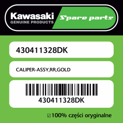 CALIPER-ASSY,RR,GOLD