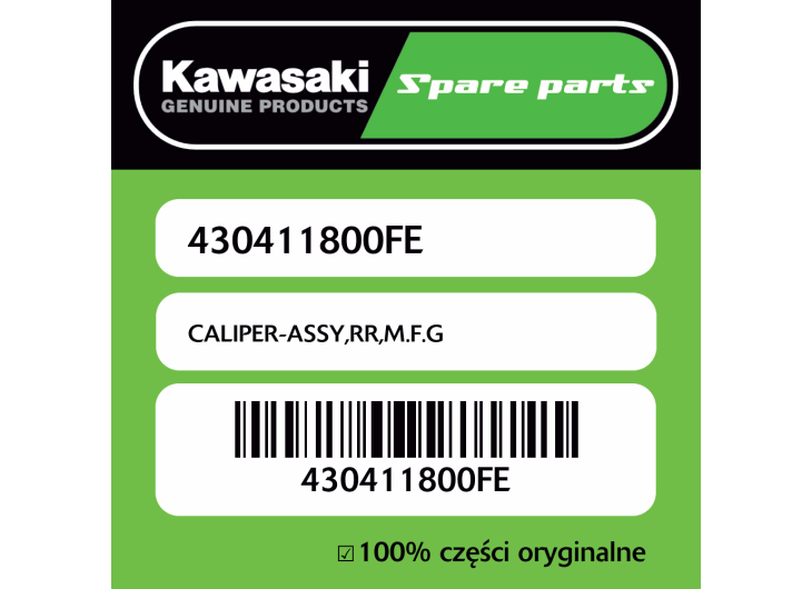 CALIPER-ASSY,RR,M.F.G