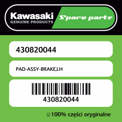 PAD-ASSY-BRAKE,LH