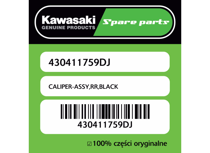 CALIPER-ASSY,RR,BLACK