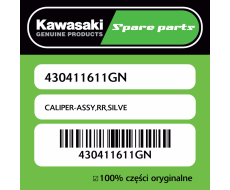 CALIPER-ASSY,RR,SILVE