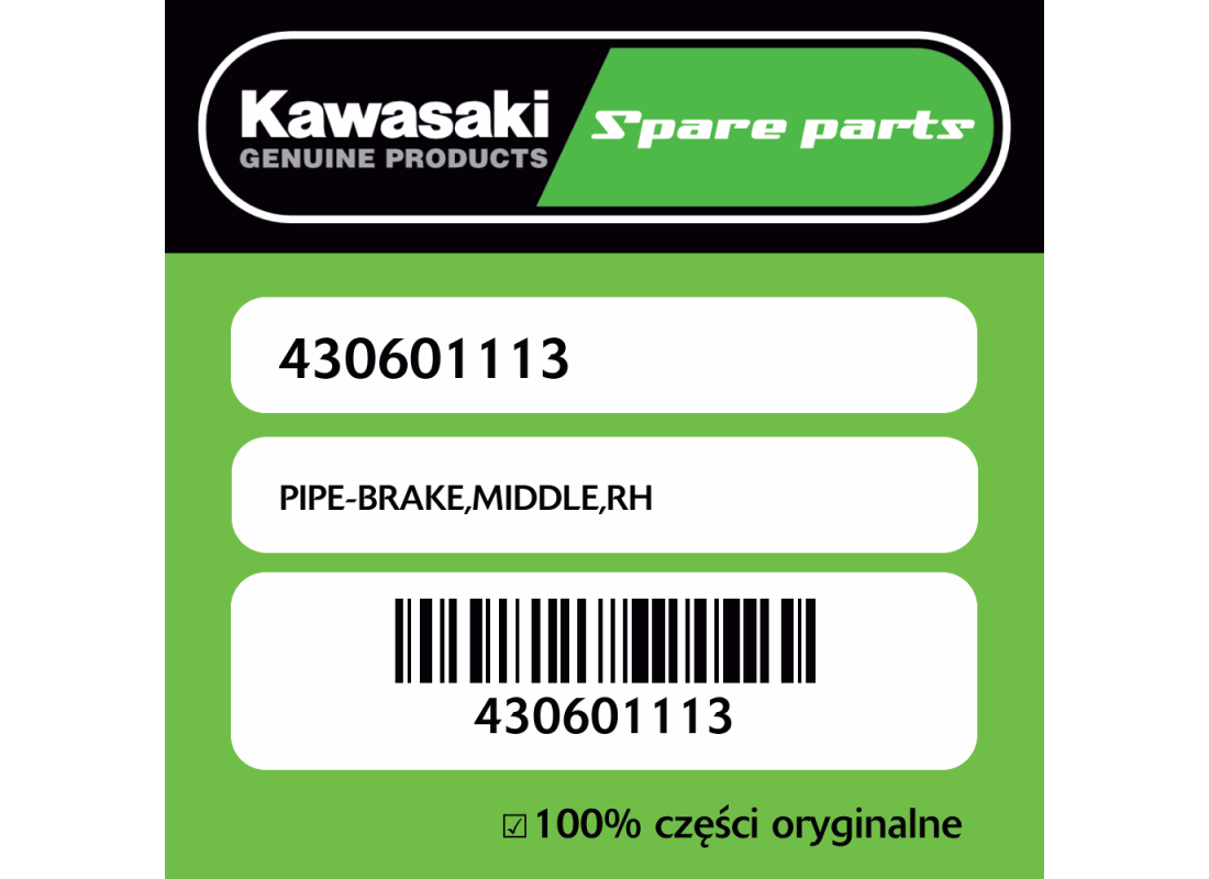 PIPE-BRAKE,MIDDLE,RH