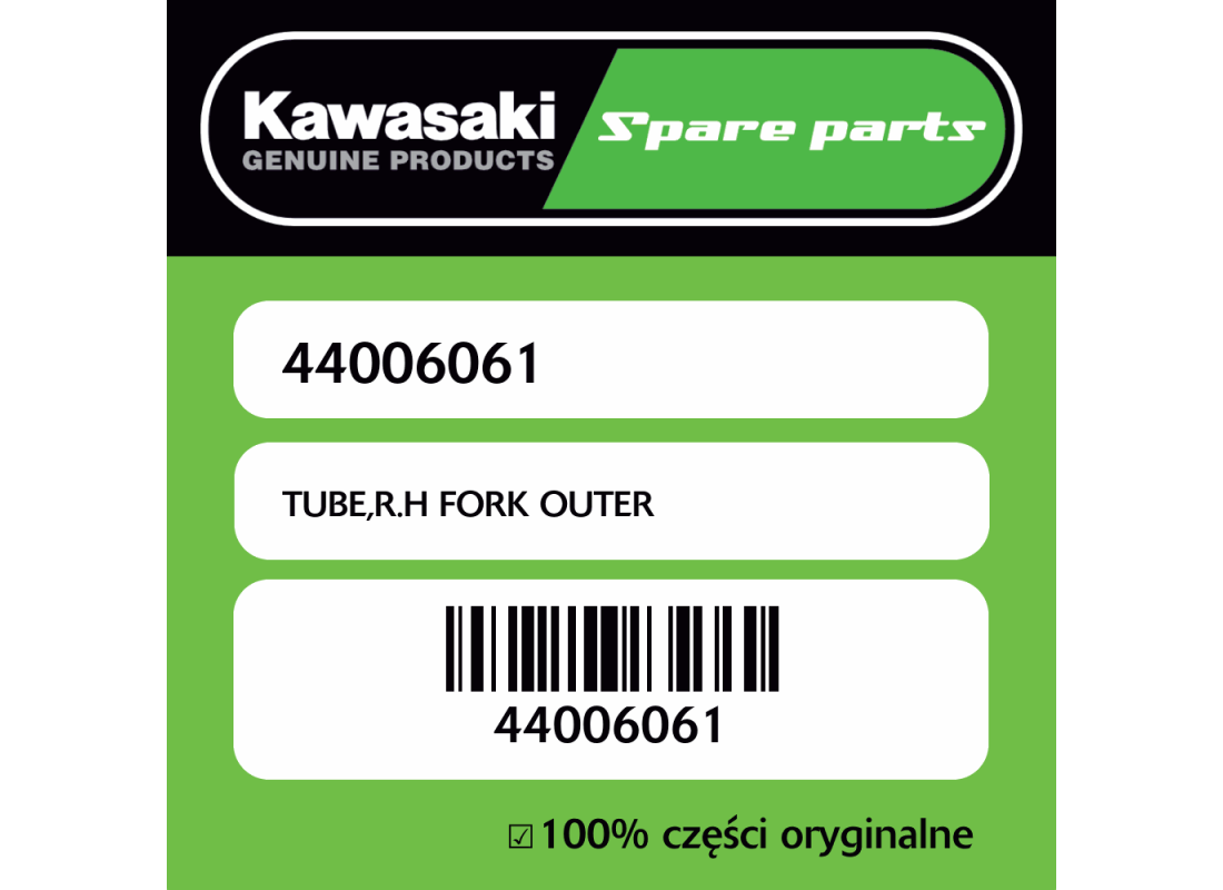 TUBE,R.H FORK OUTER