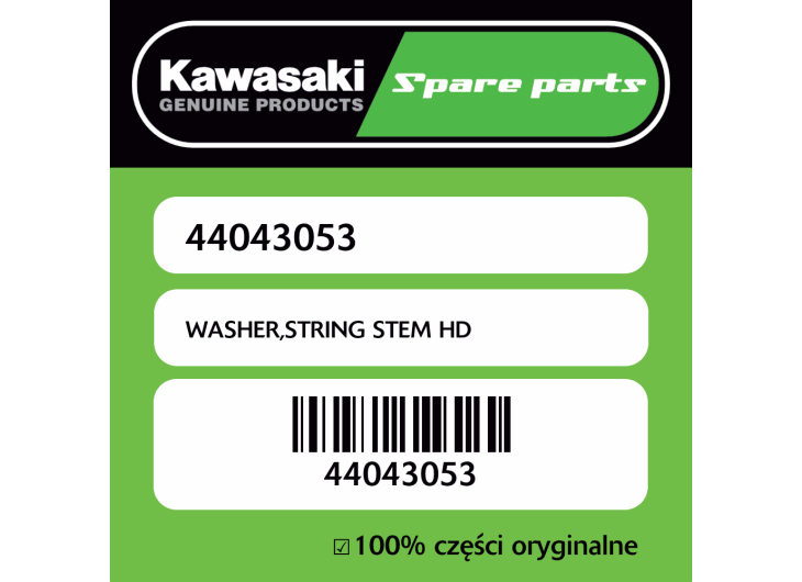 WASHER,STRING STEM HD
