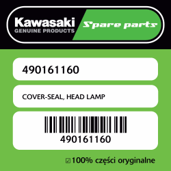 COVER-SEAL, HEAD LAMP