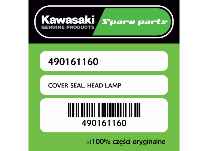 COVER-SEAL, HEAD LAMP