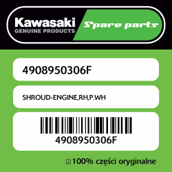 SHROUD-ENGINE,RH,P.WH