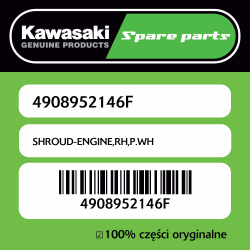SHROUD-ENGINE,RH,P.WH
