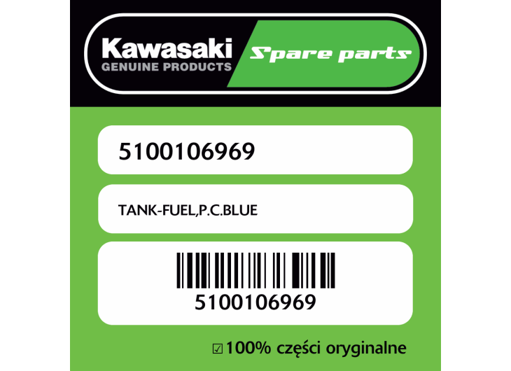 TANK-FUEL,P.C.BLUE