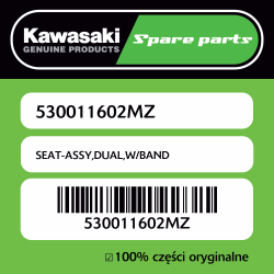 SEAT-ASSY,DUAL,W/BAND