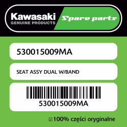SEAT ASSY DUAL W/BAND