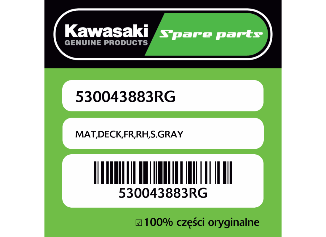 MAT,DECK,FR,RH,S.GRAY