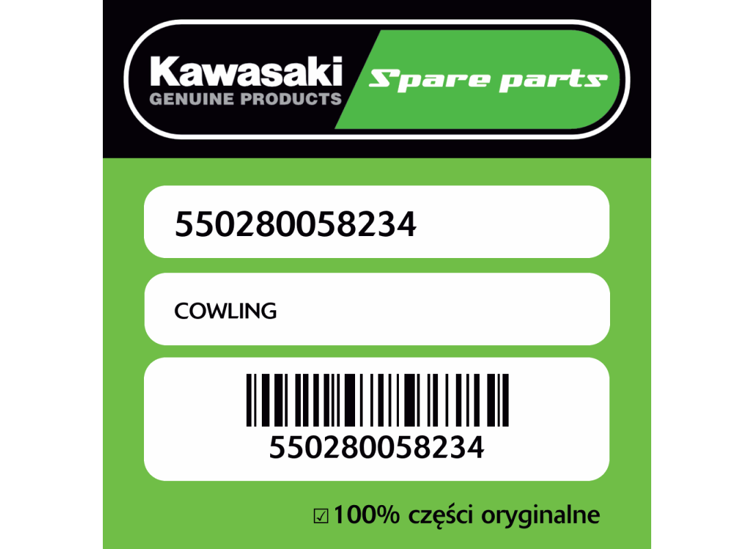 Owiewka Kawasaki