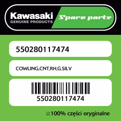 Owiewka centralna prawa...