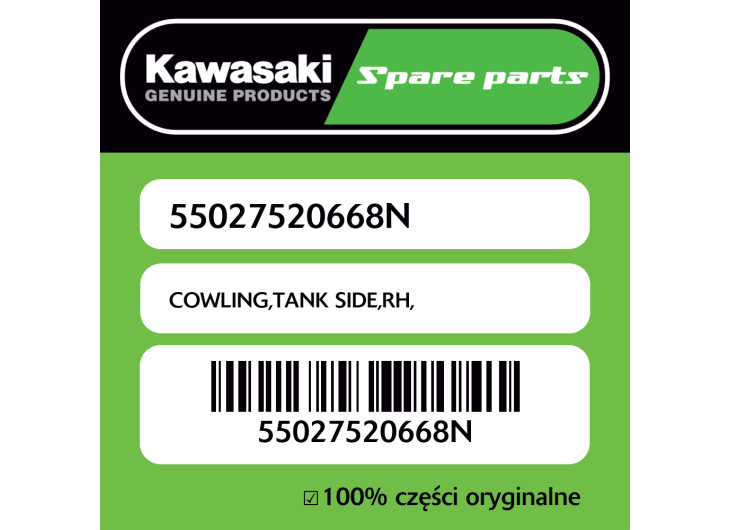 COWLING,TANK SIDE,RH,