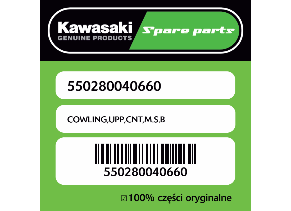 COWLING,UPP,CNT,M.S.B