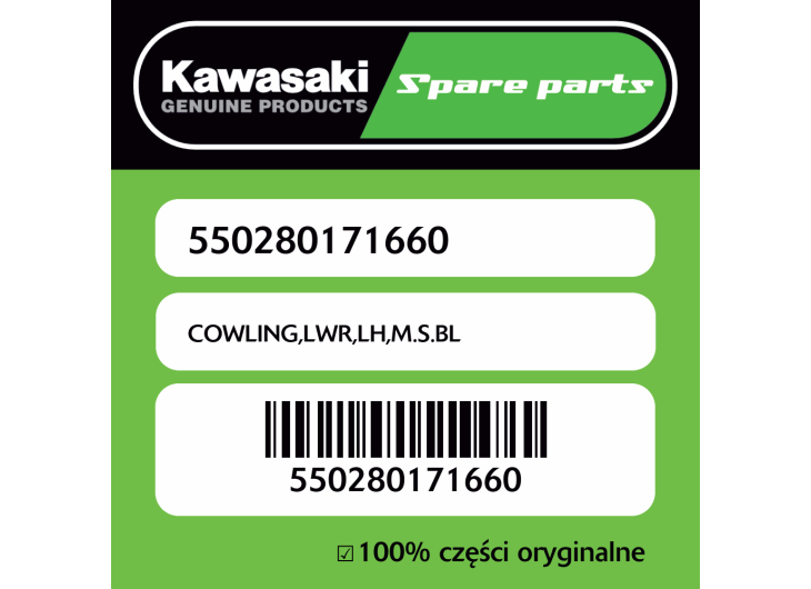 COWLING,LWR,LH,M.S.BL