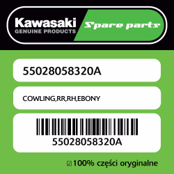 COWLING,RR,RH,EBONY