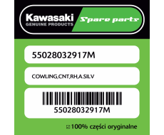 Owiewka centralna prawa A.SILV Kawasaki