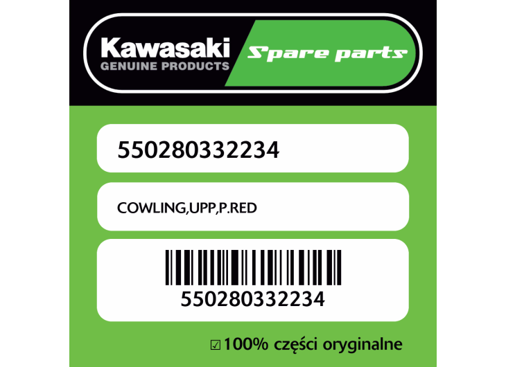 COWLING,UPP,P.RED