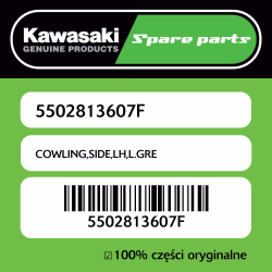 Owiewka boczna lewa L.GREEN...