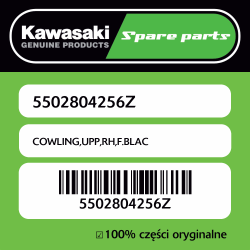 COWLING,UPP,RH,F.BLAC