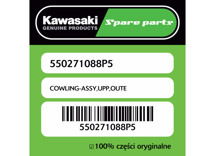 COWLING-ASSY,UPP,OUTE