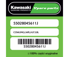 Owiewka dolna lewa F.S.BL Kawasaki