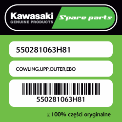 Owiewka górna zewnętrzna...