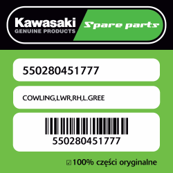 COWLING,LWR,RH,L.GREE