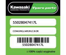 COWLING,LWR,RH,C.B.OR