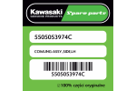 Owiewka boczna lewa Kawasaki