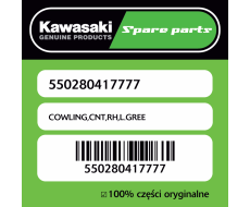 COWLING,CNT,RH,L.GREE