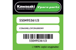 Owiewka centralna prawa EBONY Kawasaki