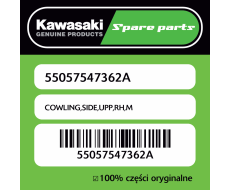 Owiewka boczna górna prawa M Kawasaki