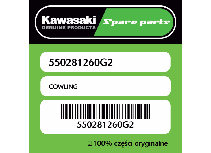 Owiewka Kawasaki
