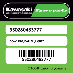 COWLING,LWR,RH,L.GREE