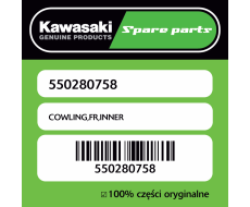 Owiewka przednia wewnętrzna Kawasaki
