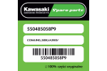 Owiewka boczna lewa RED/ Kawasaki