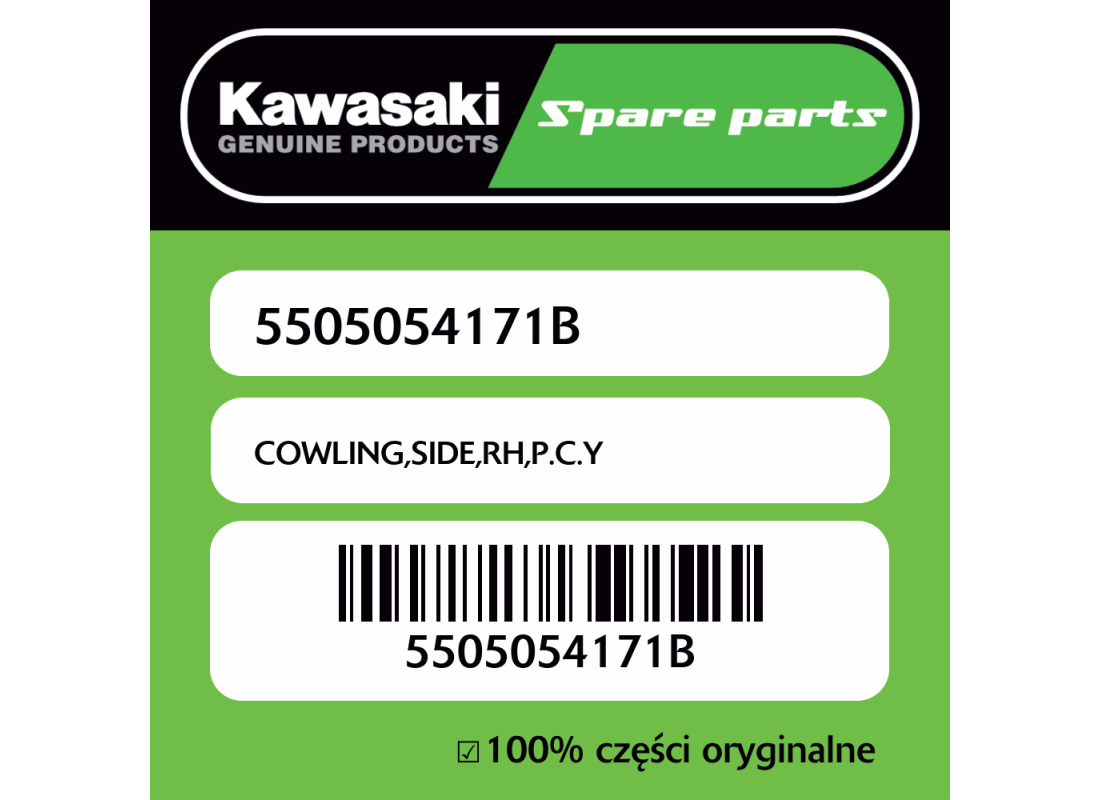 COWLING,SIDE,RH,P.C.Y