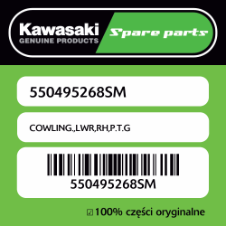 Owiewka dolna prawa P.T.G...