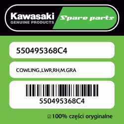 Owiewka dolna prawa M.GRA...