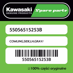 COWLING,SIDE,LH,GRAY/