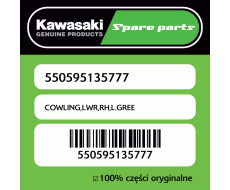 COWLING,LWR,RH,L.GREE