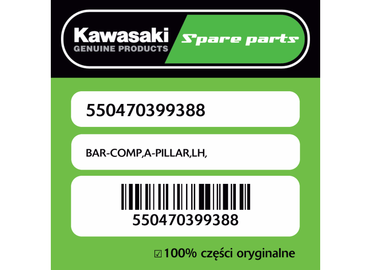 BAR-COMP,A-PILLAR,LH,