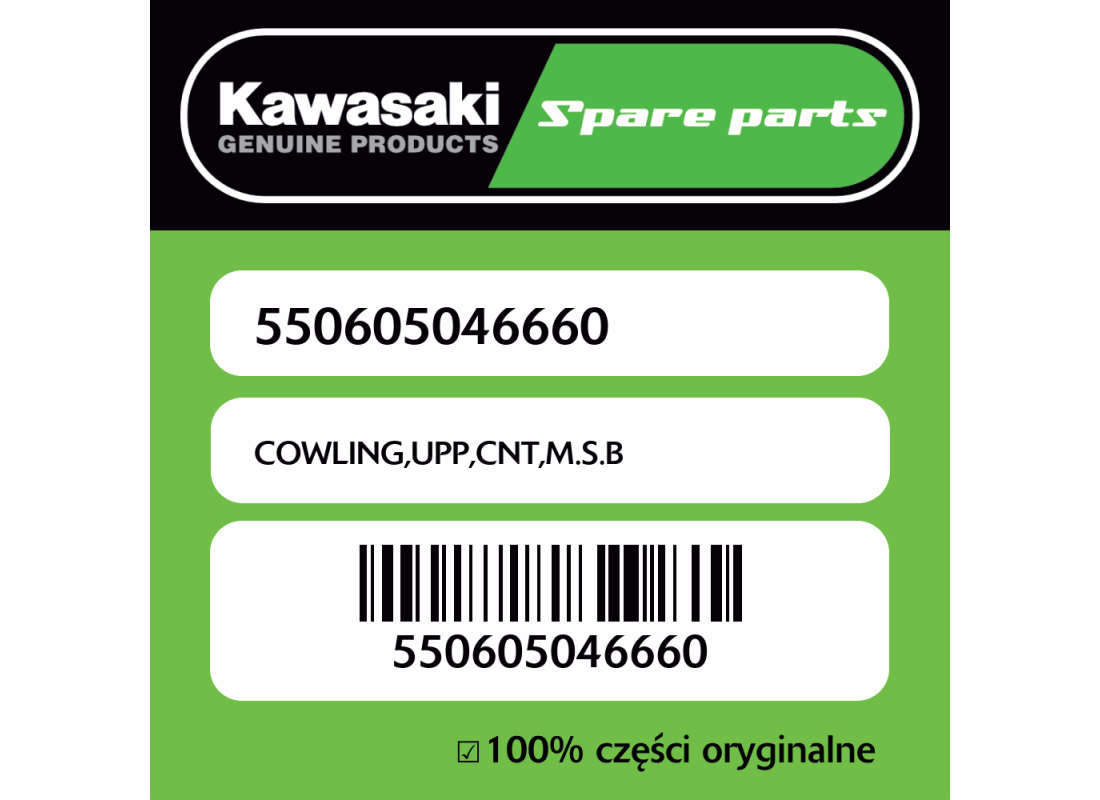 COWLING,UPP,CNT,M.S.B