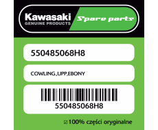 Owiewka górna EBONY Kawasaki